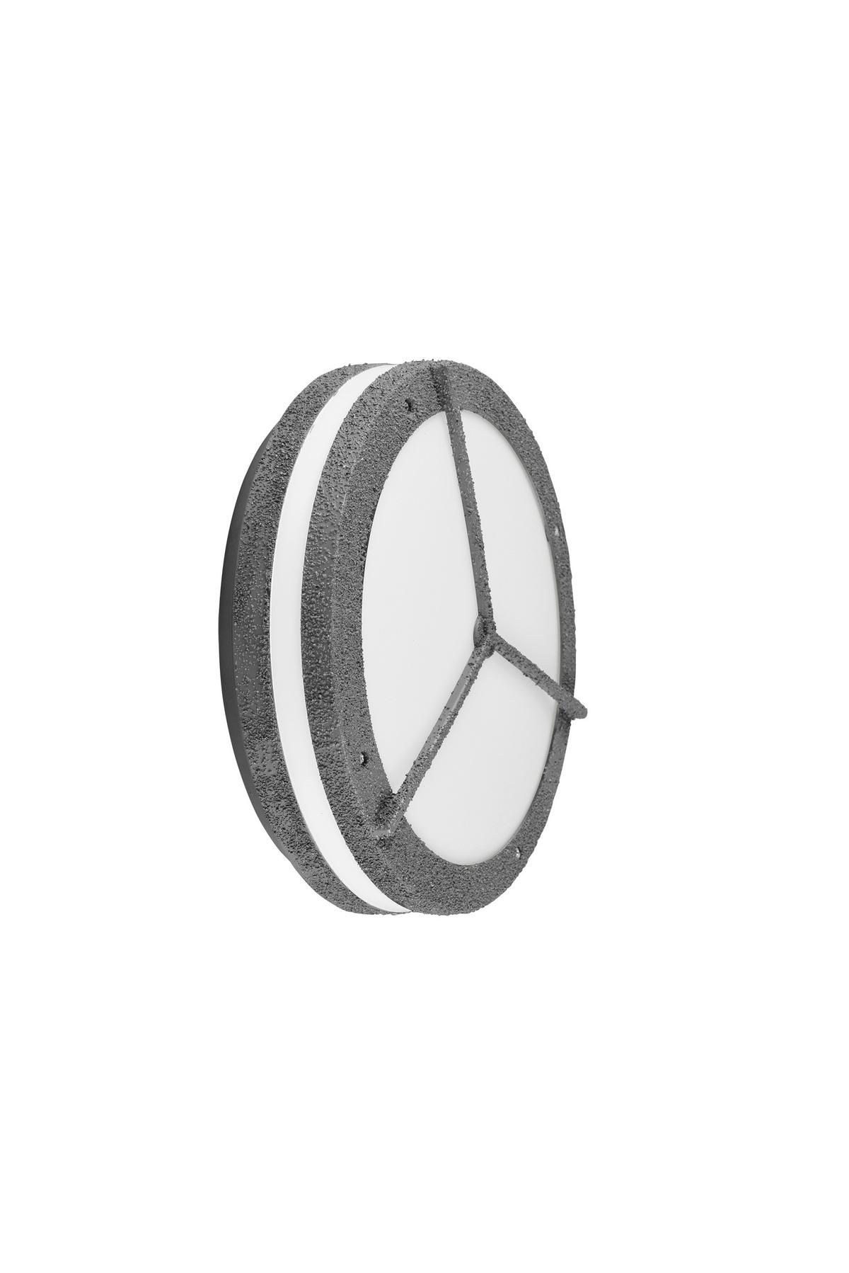 ZUNANJA STROPNA SVETILKA  Murray      30/9,5 cm       - siva/bela, Basics, umetna masa (30/9,5cm)