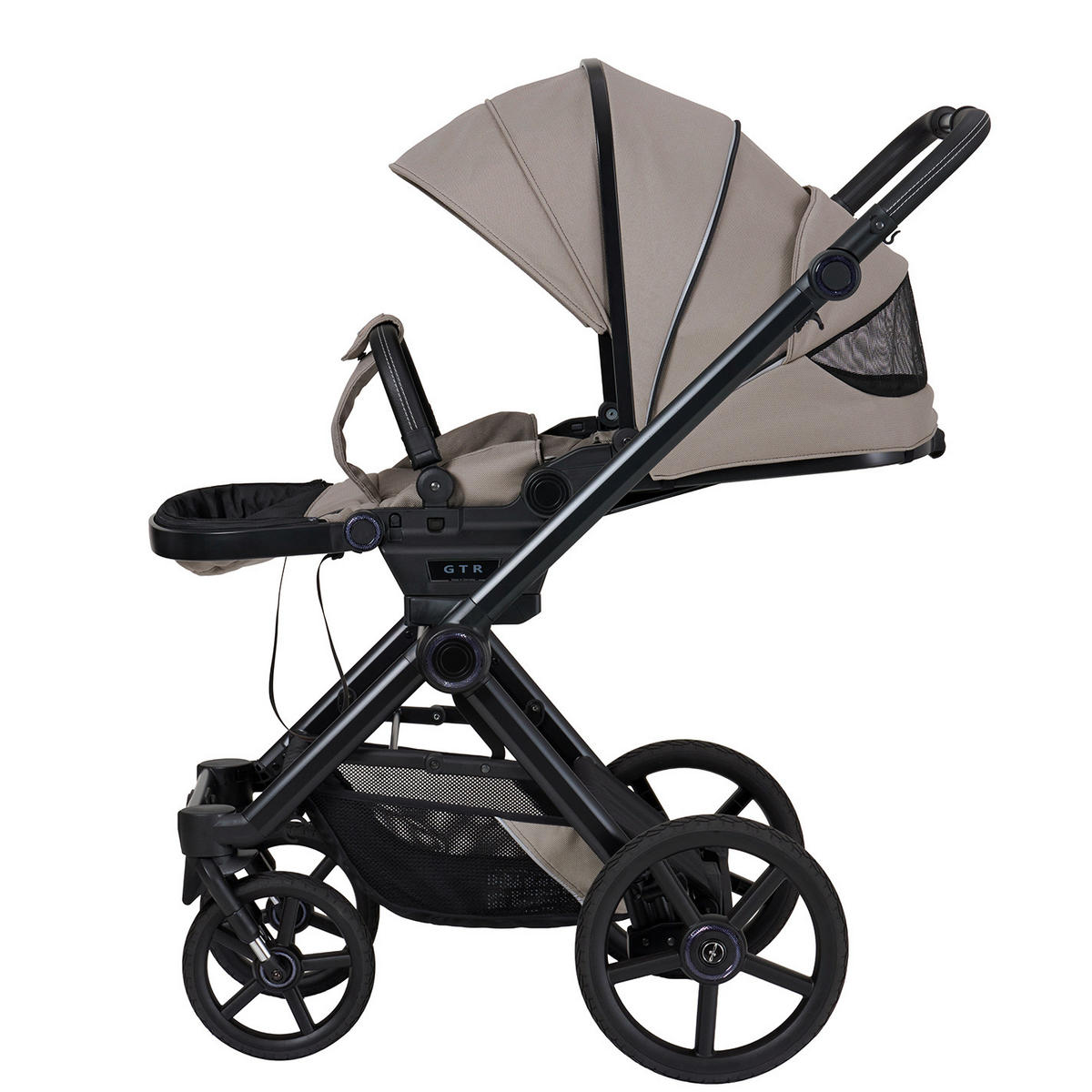 KINDERWAGENSET IVY GTR Outdoor HB  - Karamell/Schwarz, Basics, Textil/Metall (94/58/119cm) - Hartan
