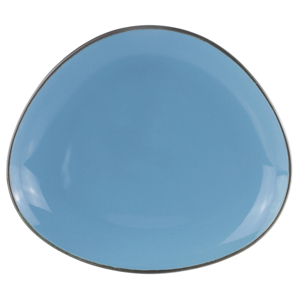 FARFURIE ÎNTINSĂ 30/26 cm  - albastru, Trend, ceramică (30/26cm) - Novel