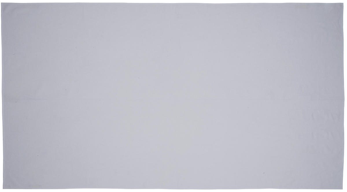 TISCHDECKE Textil Silberfarben, Weiss 145/260 cm  - Weiss/Silberfarben, Basics, Textil (145/260cm) - X-Mas