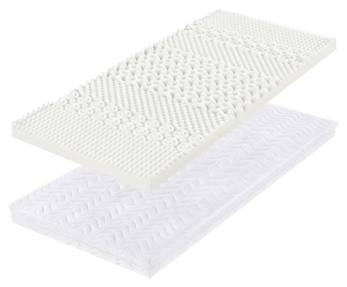 MATRAC, 90/200 cm - biela, Basics, textil (90/200cm) - Carryhome