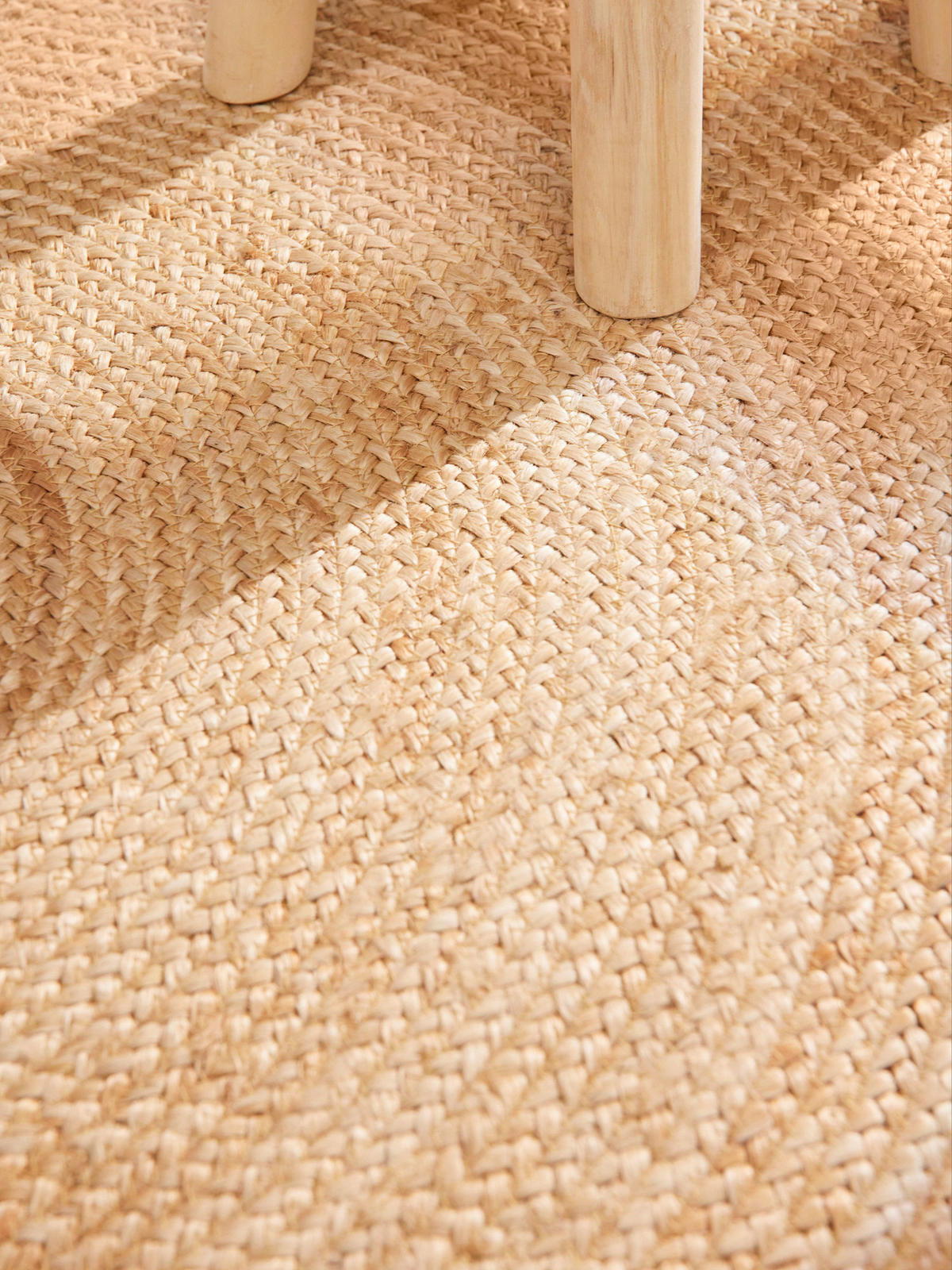 JUTETEPPICH 100 cm Jutta Creme, Goldfarben  - Goldfarben/Creme, Basics, Textil (100cm)