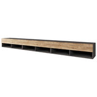 LOWBOARD A300  in  - couleur châtaigne/gris, Trend, matière synthétique/matériau de bois (300cm)