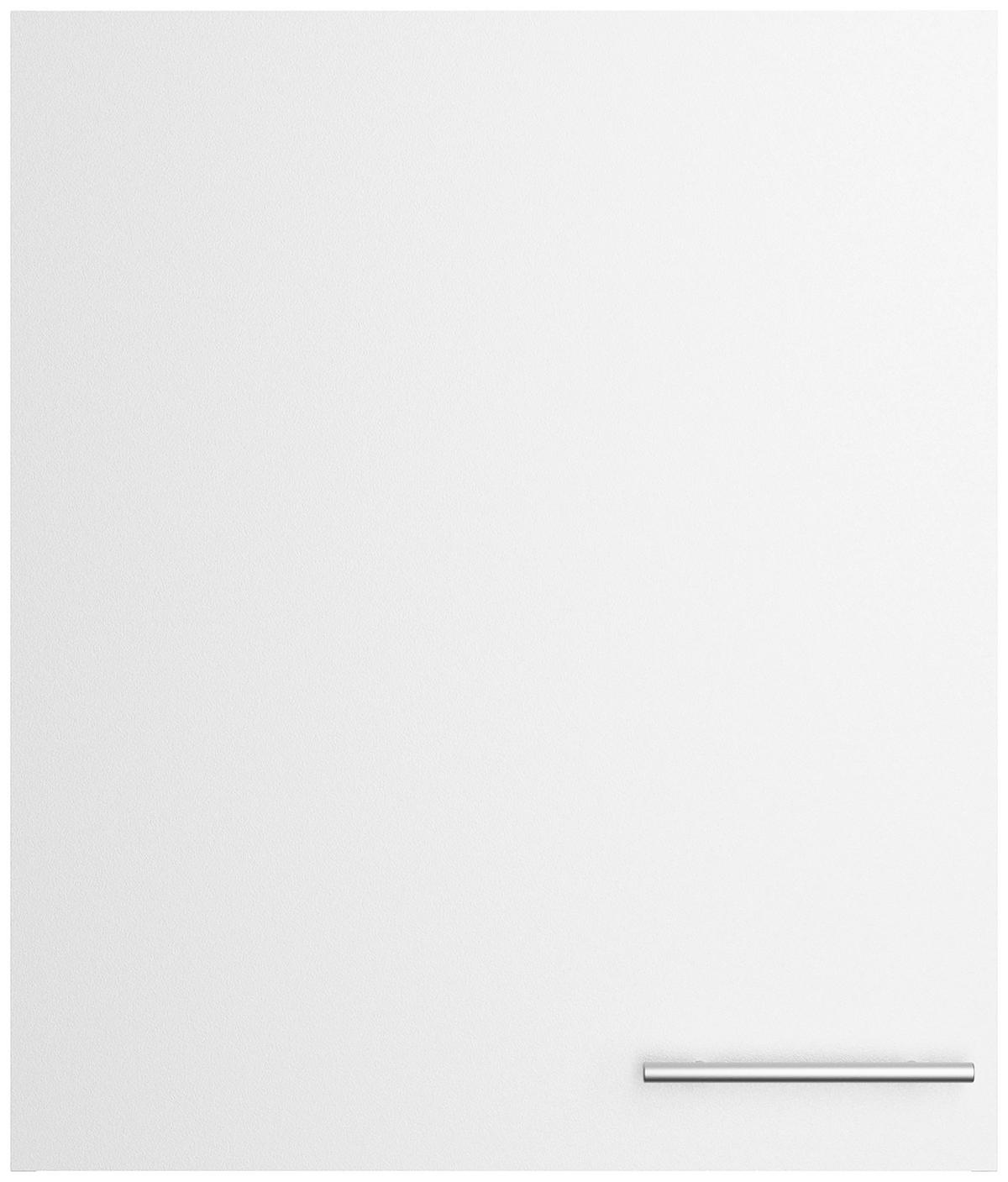 KÜCHENLEERBLOCK 210 cm   in Weiß  - Edelstahlfarben/Anthrazit, Basics, Holzwerkstoff/Metall (210cm) - Optifit