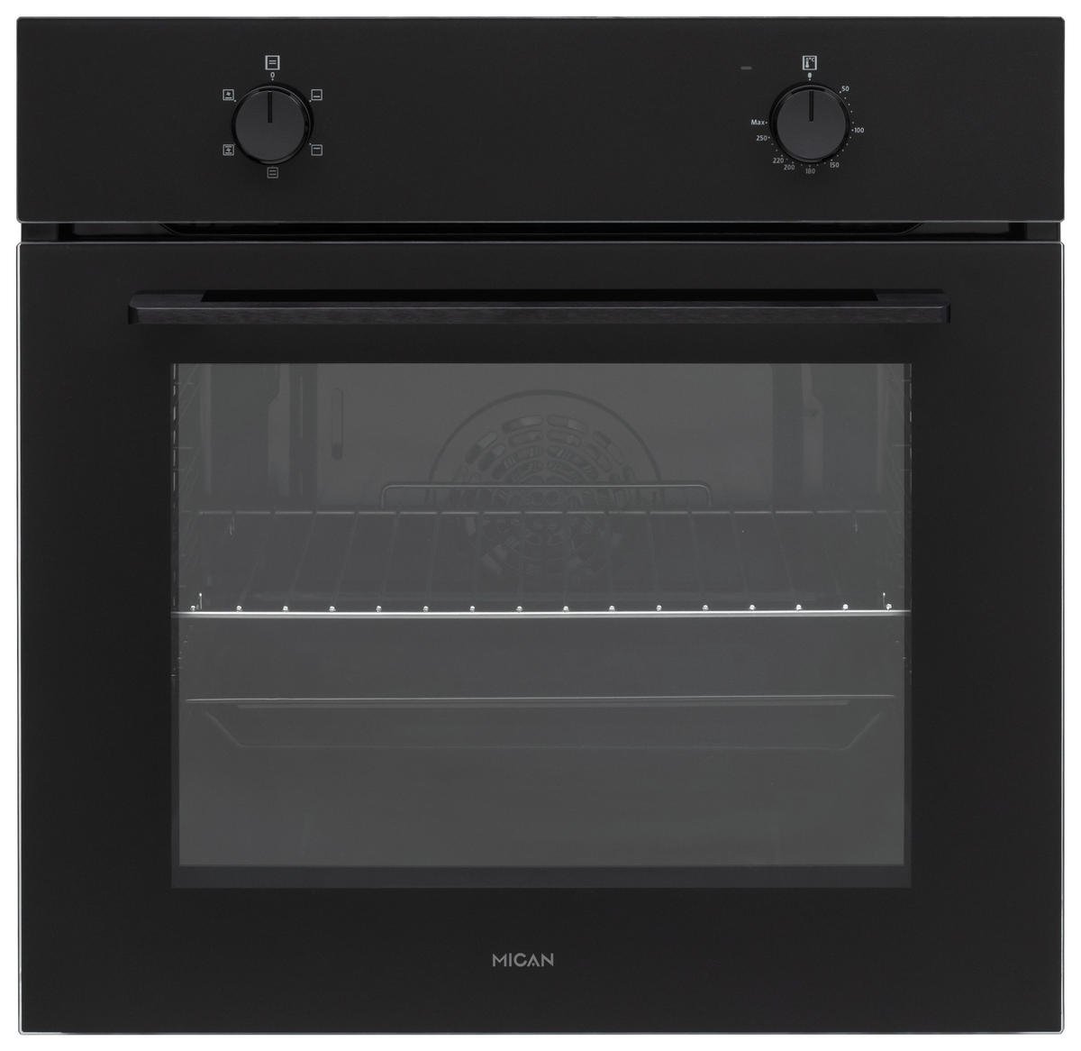 INBYGGNADSUGN BOAUS65  - svart, Basics, metall/glas (59,5/59,5/55-57cm) - Mican