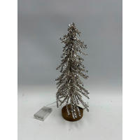 DEKOBAUM  - Champagner, Basics, Kunststoff (10/10/40cm) - X-Mas