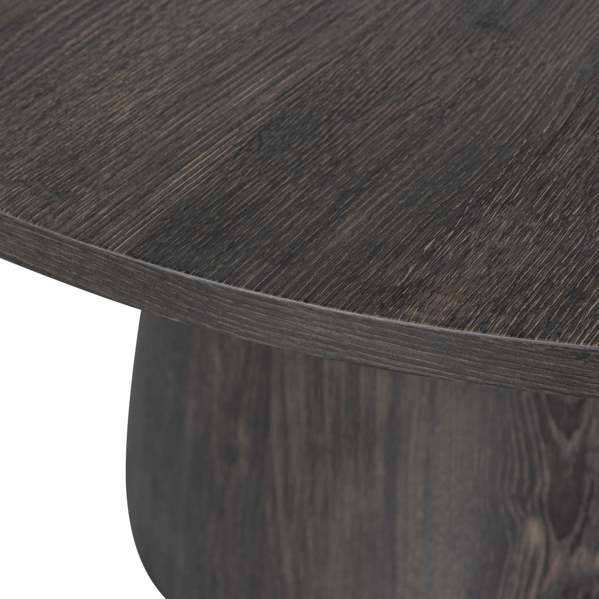 COUCHTISCH Vito 60/60/45 cm rund Dunkelbraun  - Dunkelbraun, Design, Holzwerkstoff (60/60/45cm) - Livetastic