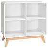 REGAL Weiß  - Eichefarben/Weiß, Basics, Holzwerkstoff (75/75/39cm) - MID.YOU