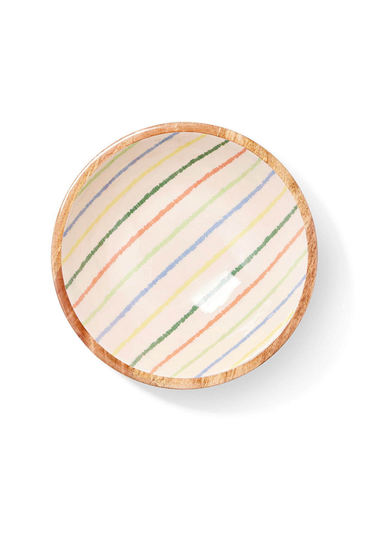 SCHALE SINGITA   - Multicolor/Naturfarben, Basics, Holz (30/11cm) - FYNCH-HATTON