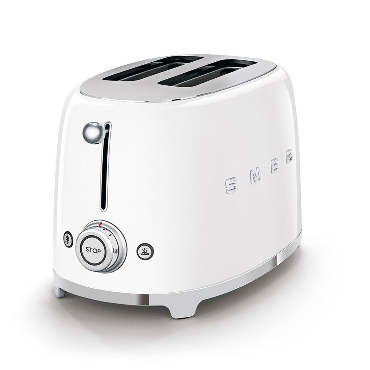 TOASTER  - Weiss Hochglanz, Basics, Metall (31/19,5/20cm) - SMEG