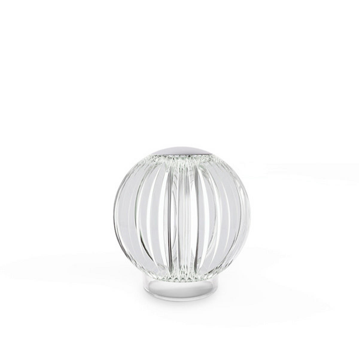 AKKU-TISCHLEUCHTE 11/12 cm  - Klar, Design, Kunststoff/Metall (11/12cm) - Ideal Lux