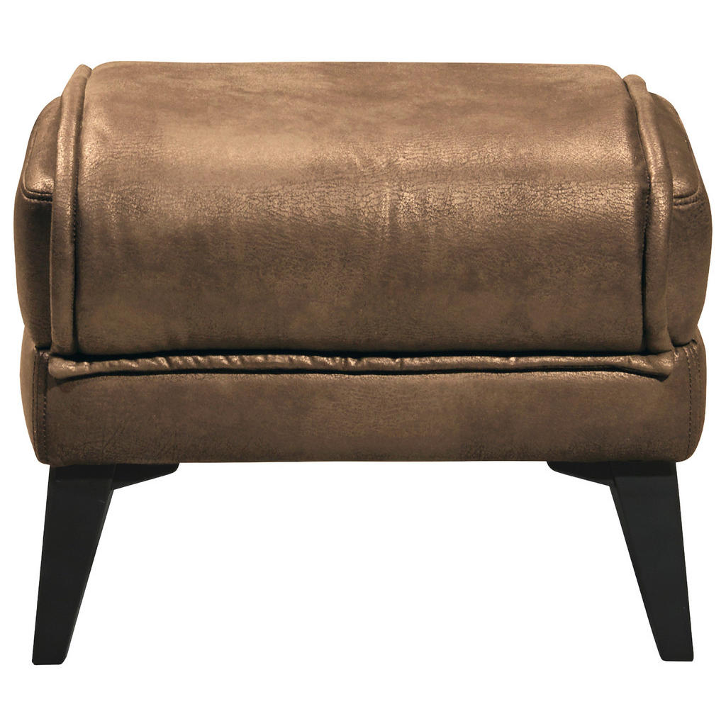 Thumbnail - Mid.you Hocker, Hellbraun, Textil, rechteckig, 62x49x43 cm, Wohnzimmer, Hocker, Sitzhocker