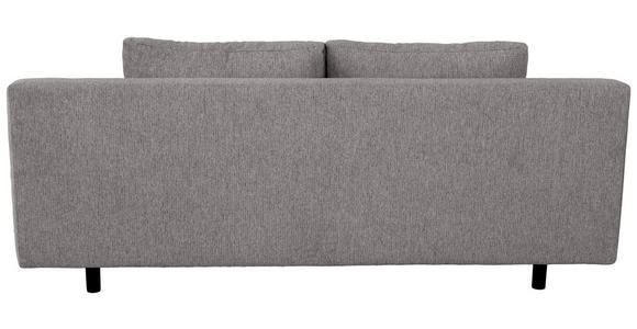 SCHLAFSOFA Lia in Webstoff Anthrazit  - Anthrazit/Schwarz, Design, Textil/Metall (197/84/92,5cm) - Hom`in