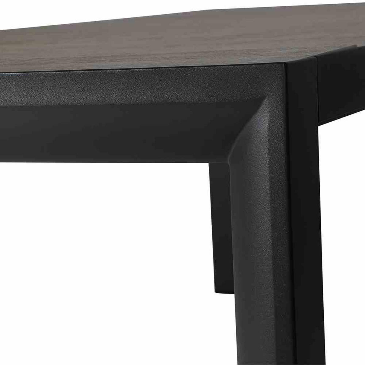 GARTENTISCH 220/100/74 cm Keramik rechteckig  - Anthrazit/Grau, Basics, Keramik/Metall (220/100/74cm) - Siena Garden