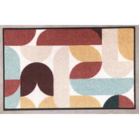 SCHMUTZFANGMATTE - Multicolor, Basics, Kunststoff/Textil (45/75cm)