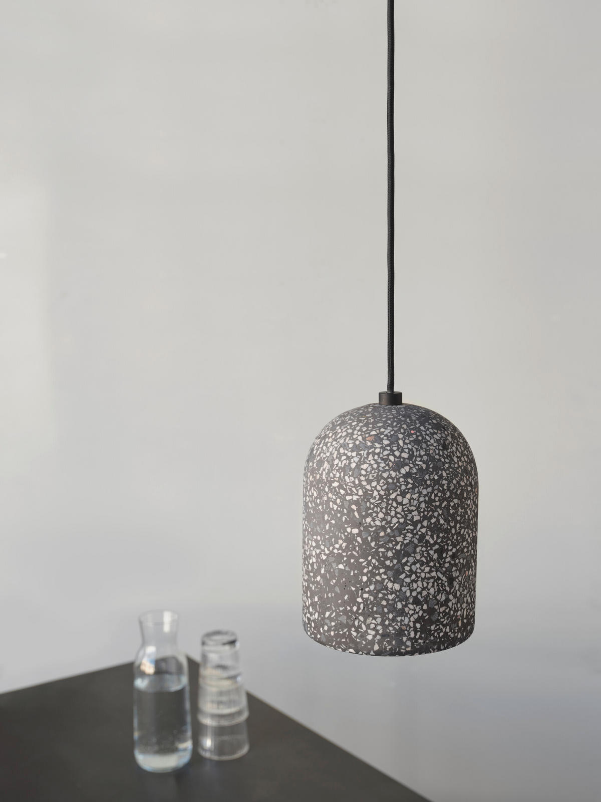 PENDELLEUCHTE 15/150 cm   - Schwarz, Natur, Stein (15/150cm) - Ledvance