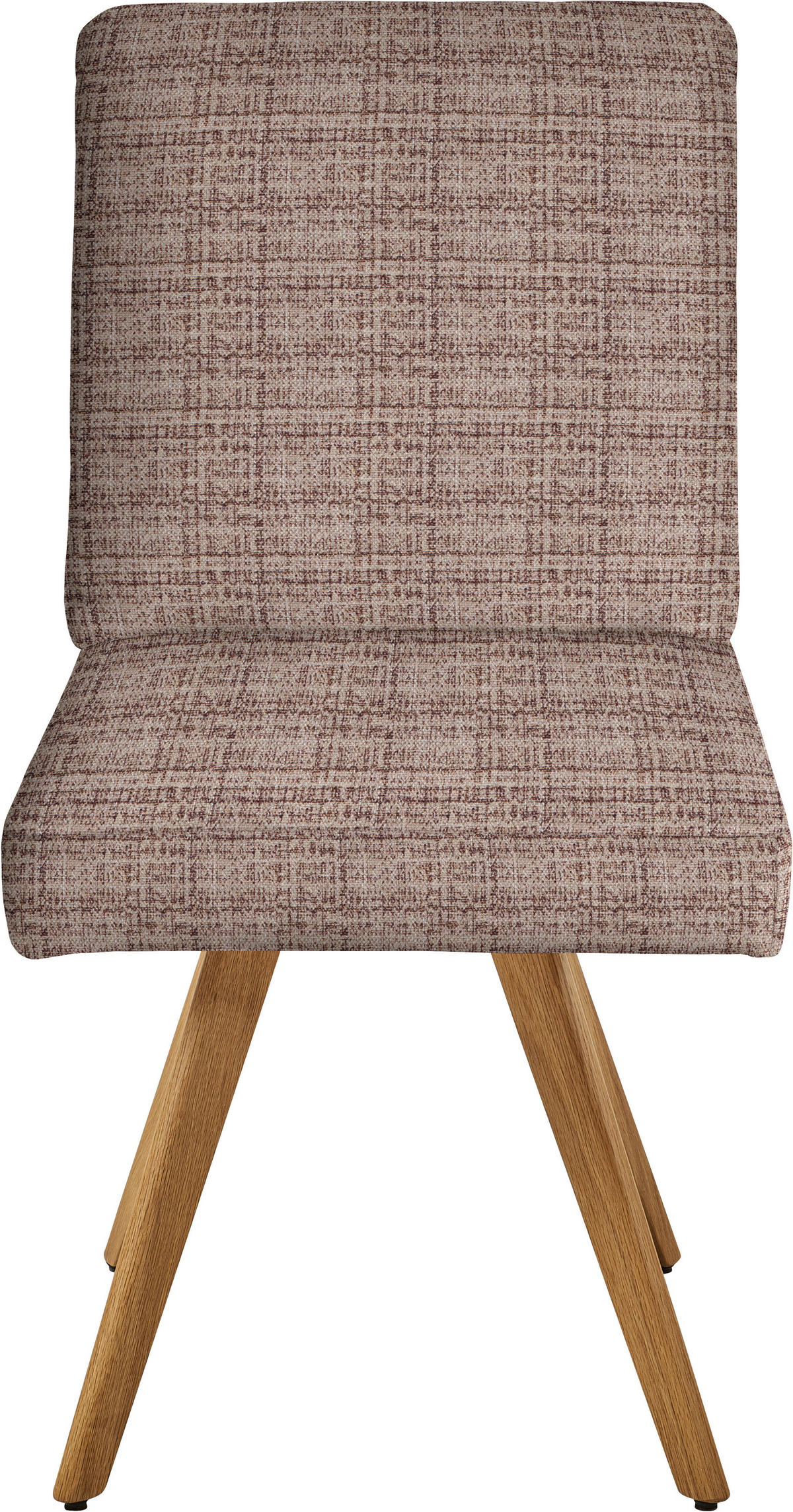 STUHL  in Flachgewebe Holz, Textil  - Eichefarben/Braun, Design, Holz/Textil (46/94/58cm) - Dieter Knoll