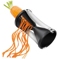 SPIRALIZÉR - černá/barvy nerez oceli, Basics, kov/plast - Gefu