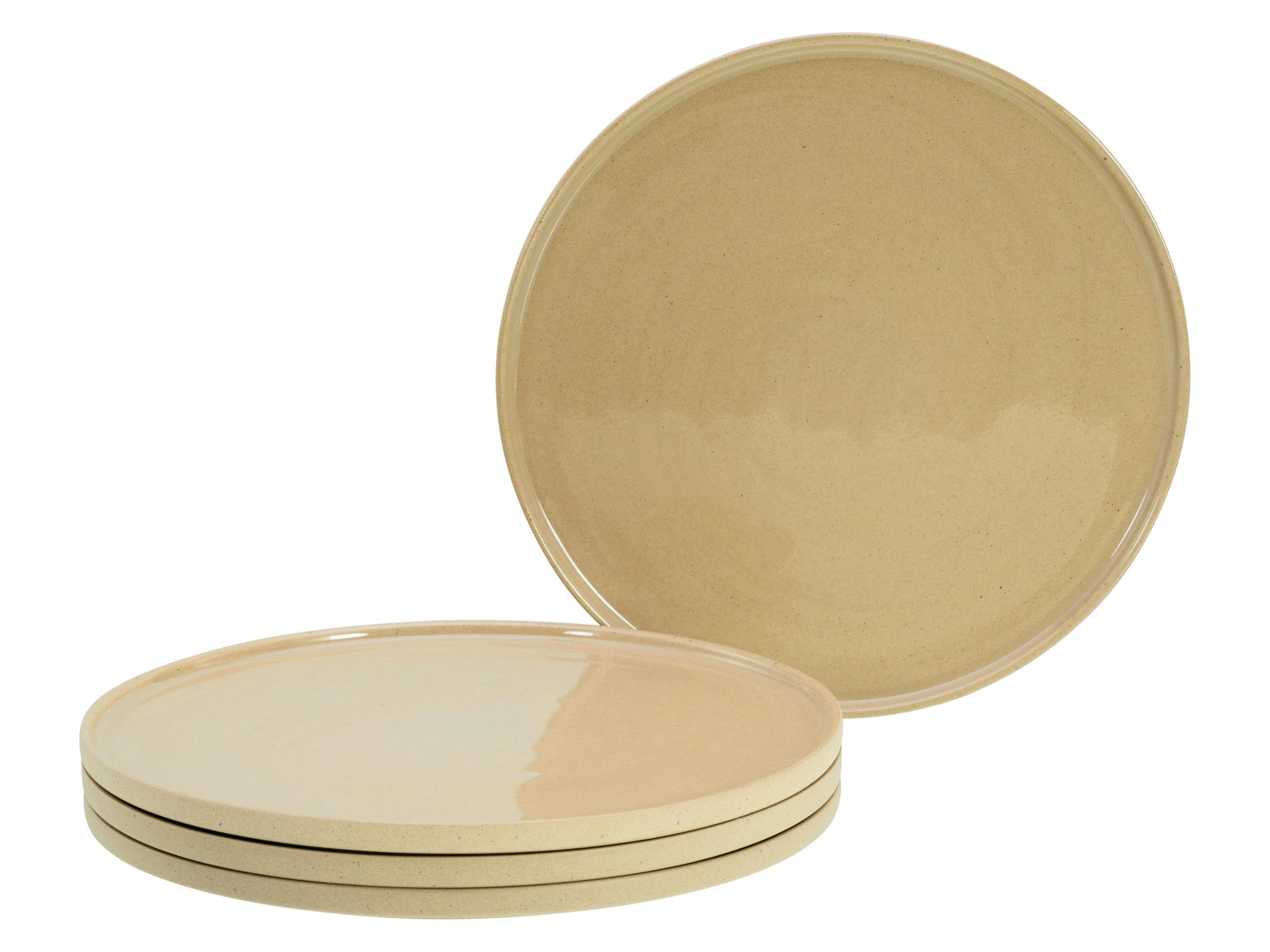 SPEISETELLERSET Hellbraun Futuro  - Hellbraun, Basics, Keramik (26/26/2cm) - Creatable