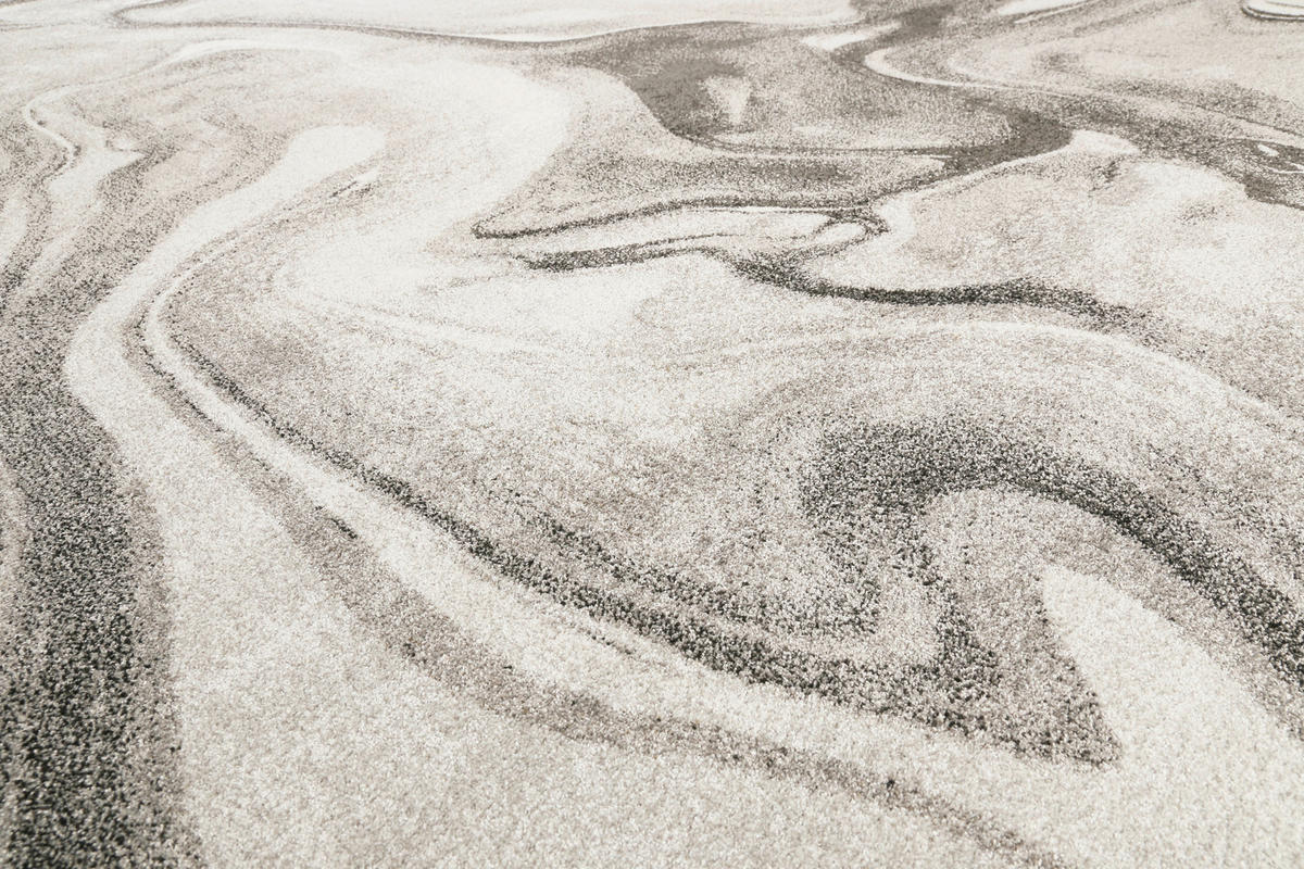 WEBTEPPICH 120/170 cm Voyage Grau, Hellgrau, Dunkelgrau  - Dunkelgrau/Hellgrau, KONVENTIONELL, Textil (120/170cm) - WECON HOME