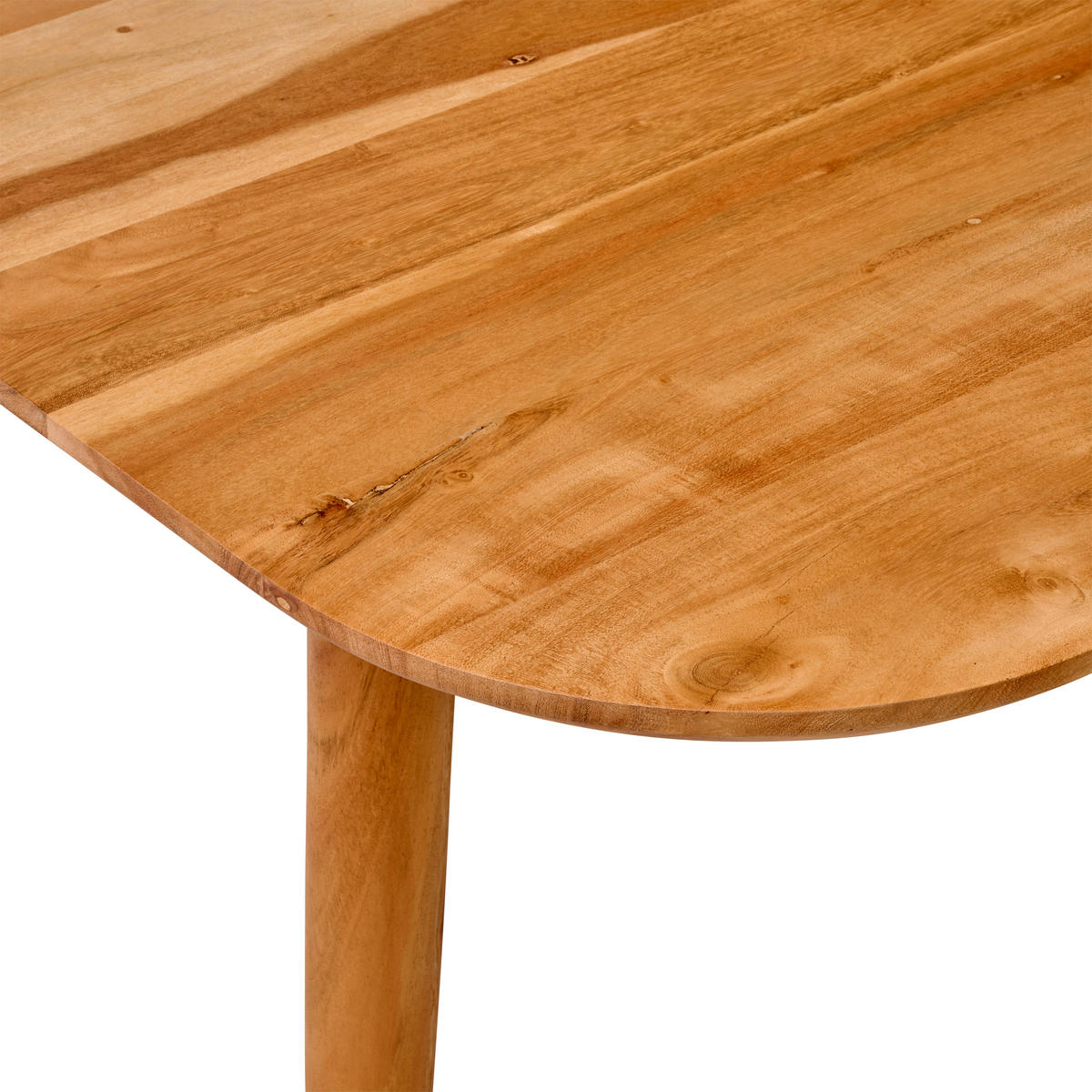 ESSTISCH 200/85/76 cm Echtholz  Holz ausziehbar rechteckig Akaziefarben  - Akaziefarben, MODERN, Holz (200/85/76cm) - Livetastic