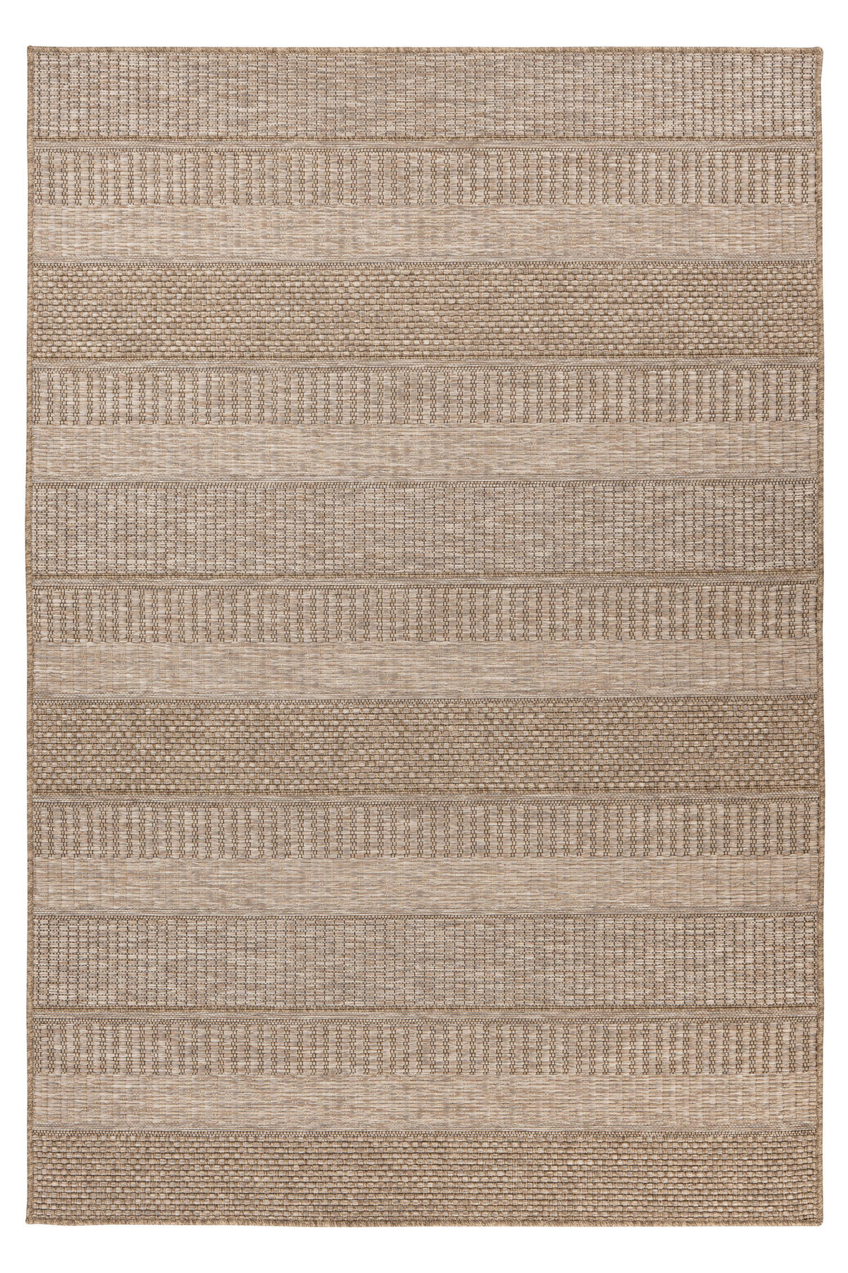 RAVNO TKANI TEPIH  prirodna boja     - prirodna boja, Osnovno, tekstil/plastika (200/290cm)