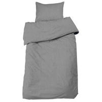 PÅSLAKANSET flatväv 150/210 cm  - grå, Basics, textil (150/210cm)