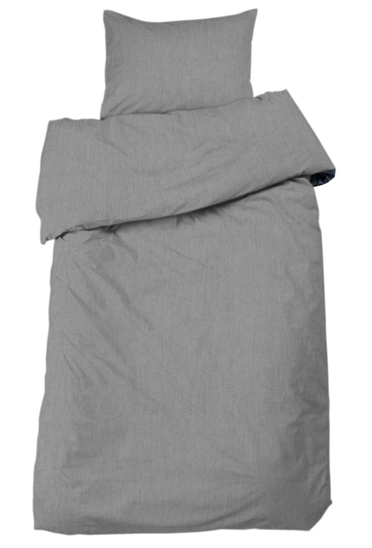 PÅSLAKANSET flatväv 150/210 cm  - grå, Basics, textil (150/210cm)