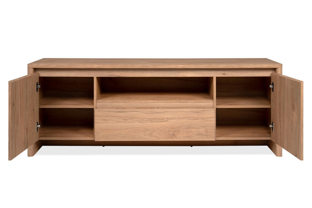 LOWBOARD  163,5/59/40 cm  stehend  - Naturfarben, Design, Holzwerkstoff (163,5/59/40cm) - MID.YOU