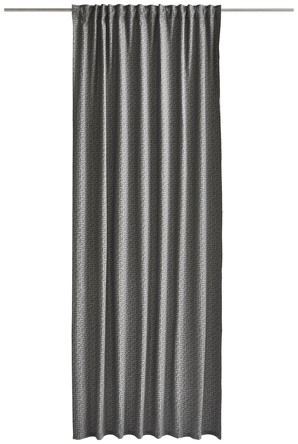 FERTIGVORHANG  blickdicht  130/250 cm   - Anthrazit, Design, Textil (130/250cm) - Esprit