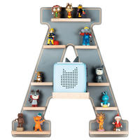 KINDERREGAL  - Grau, Modern, Holzwerkstoff (49/54/19cm) - Livetastic