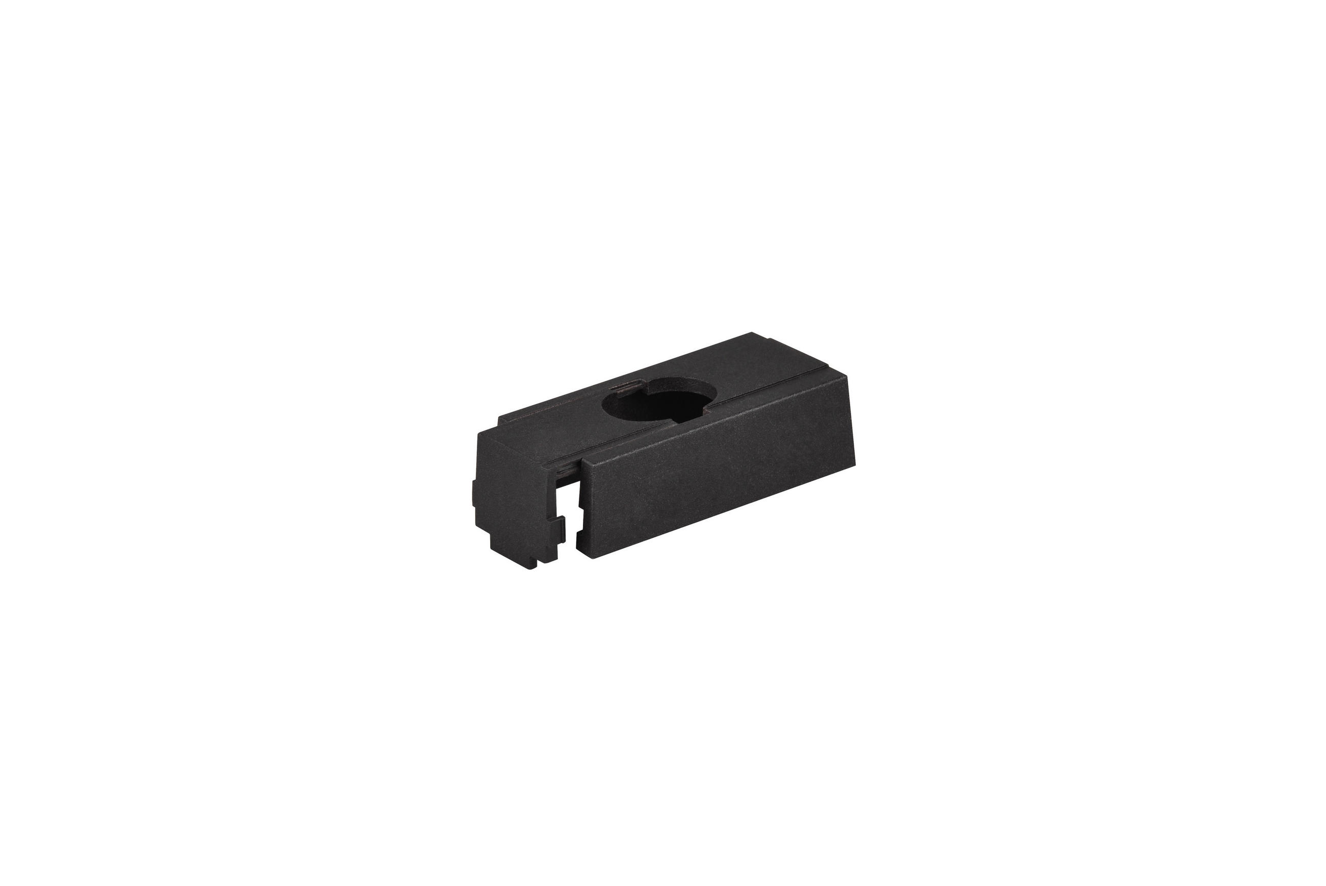 SCHIENENSYSTEM-ABDECKSCHIENE Duoline   - Schwarz, KONVENTIONELL, Kunststoff (6,2/1,8/3cm) - Trio Leuchten