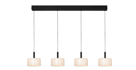 LED-HÄNGELEUCHTE 134/20/160 cm  - Weiß, Design, Glas/Metall (134/20/160cm) - Dieter Knoll