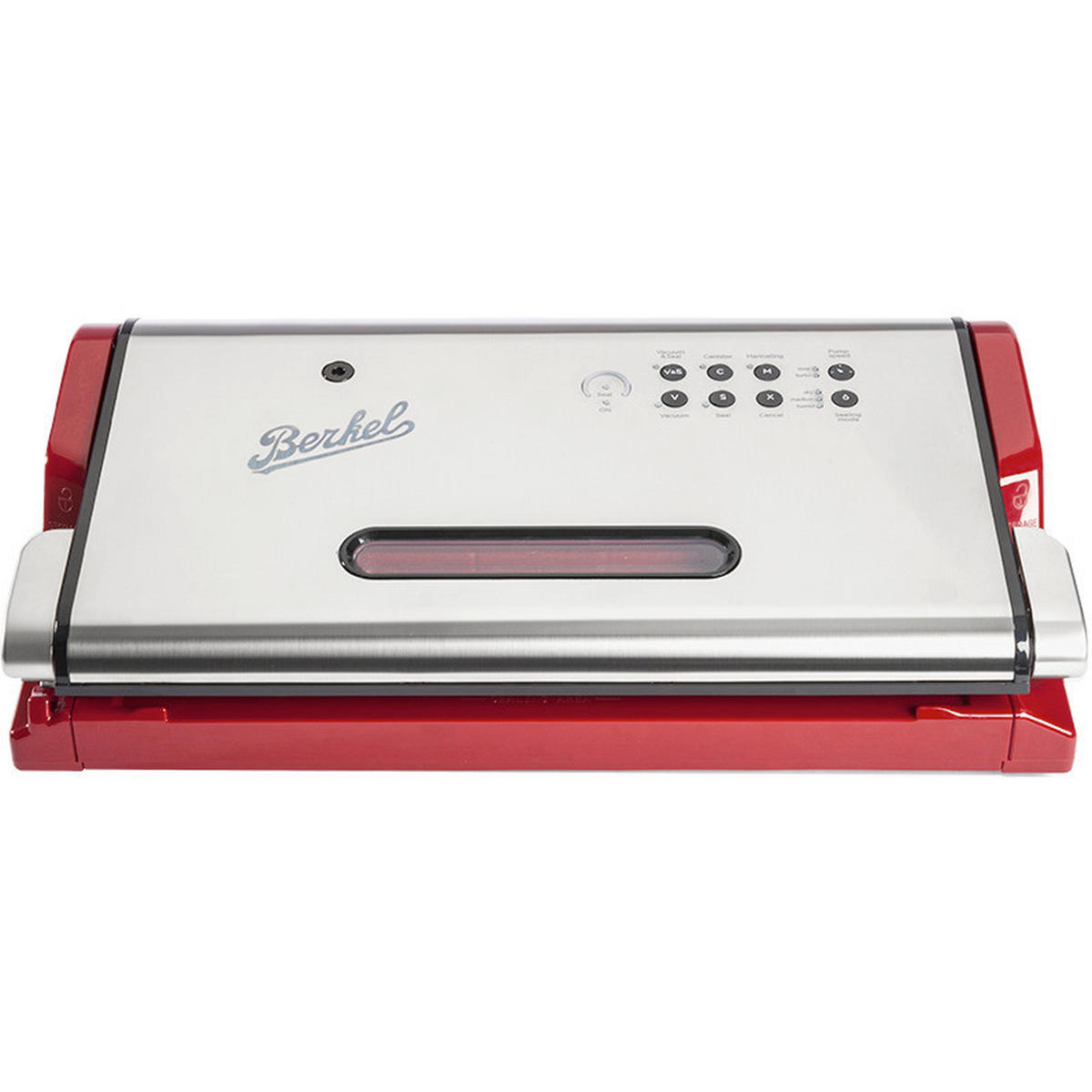 ROČNI APARAT ZA VAKUUMIRANJE - rdeča, Basics, kovina/umetna masa (24,5/44/11,3cm) - BERKEL