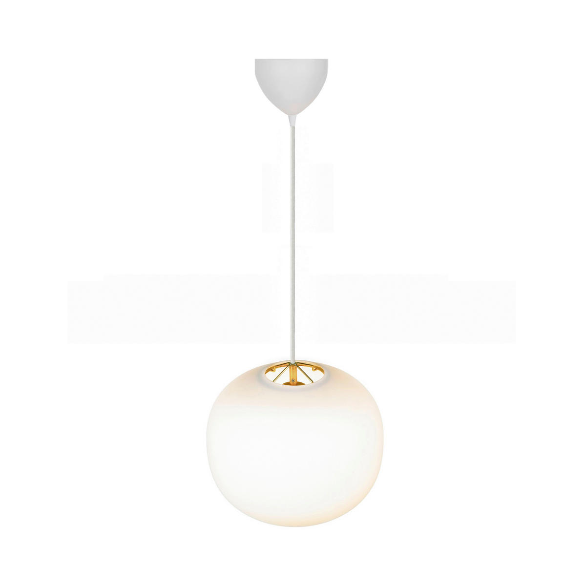 PENDELLEUCHTE Navone 20/18 cm  - Weiß, Design, Glas (20/18cm) - Nordlux