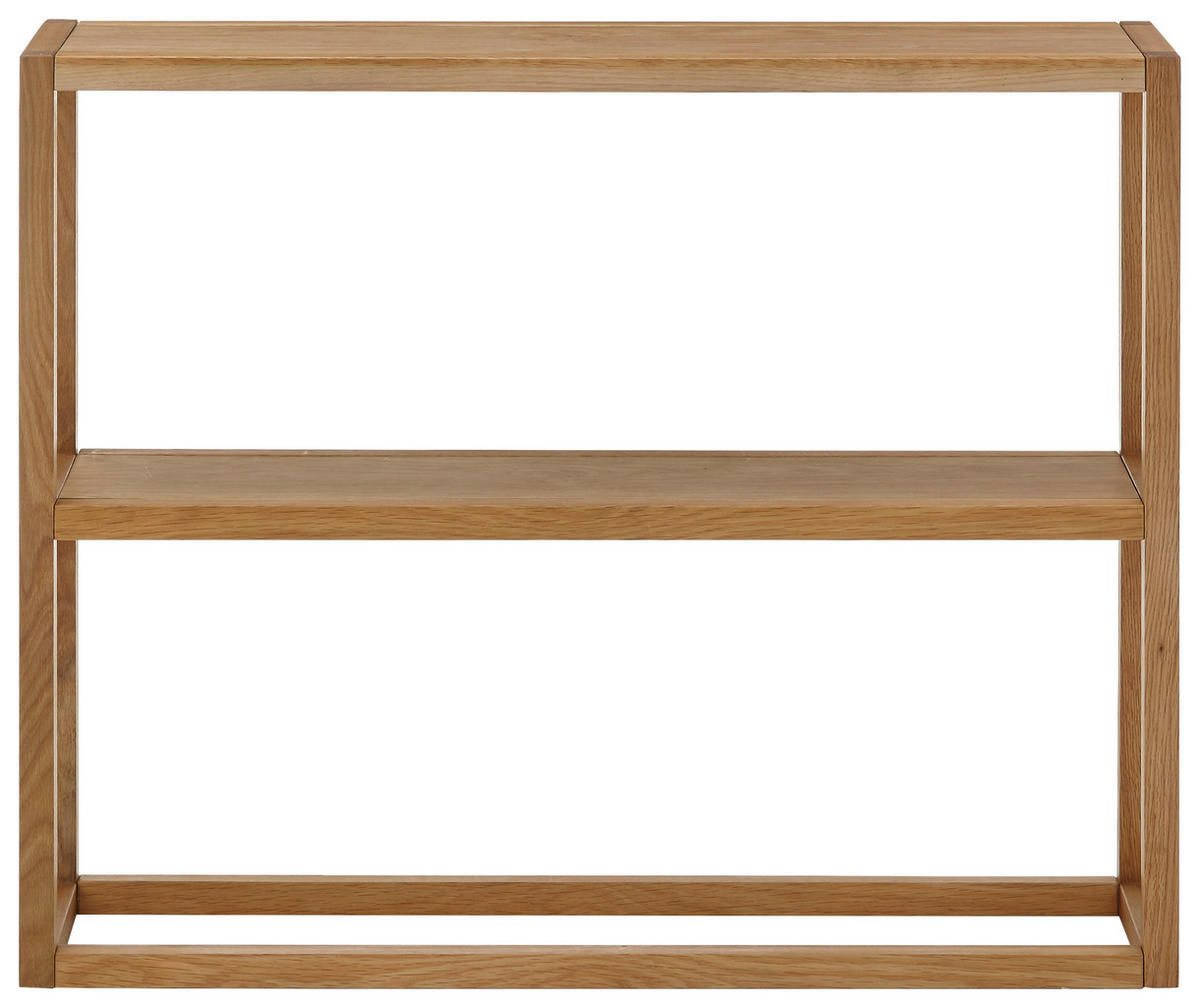 KONSOLENTISCH in Holz 99/26/80 cm   - Eichefarben, Basics, Holz (99/26/80cm)