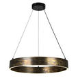 LED-HÄNGELEUCHTE Oxira 59/120 cm  - Multicolor/Schwarz, Design, Kunststoff/Metall (59/120cm) - Dieter Knoll