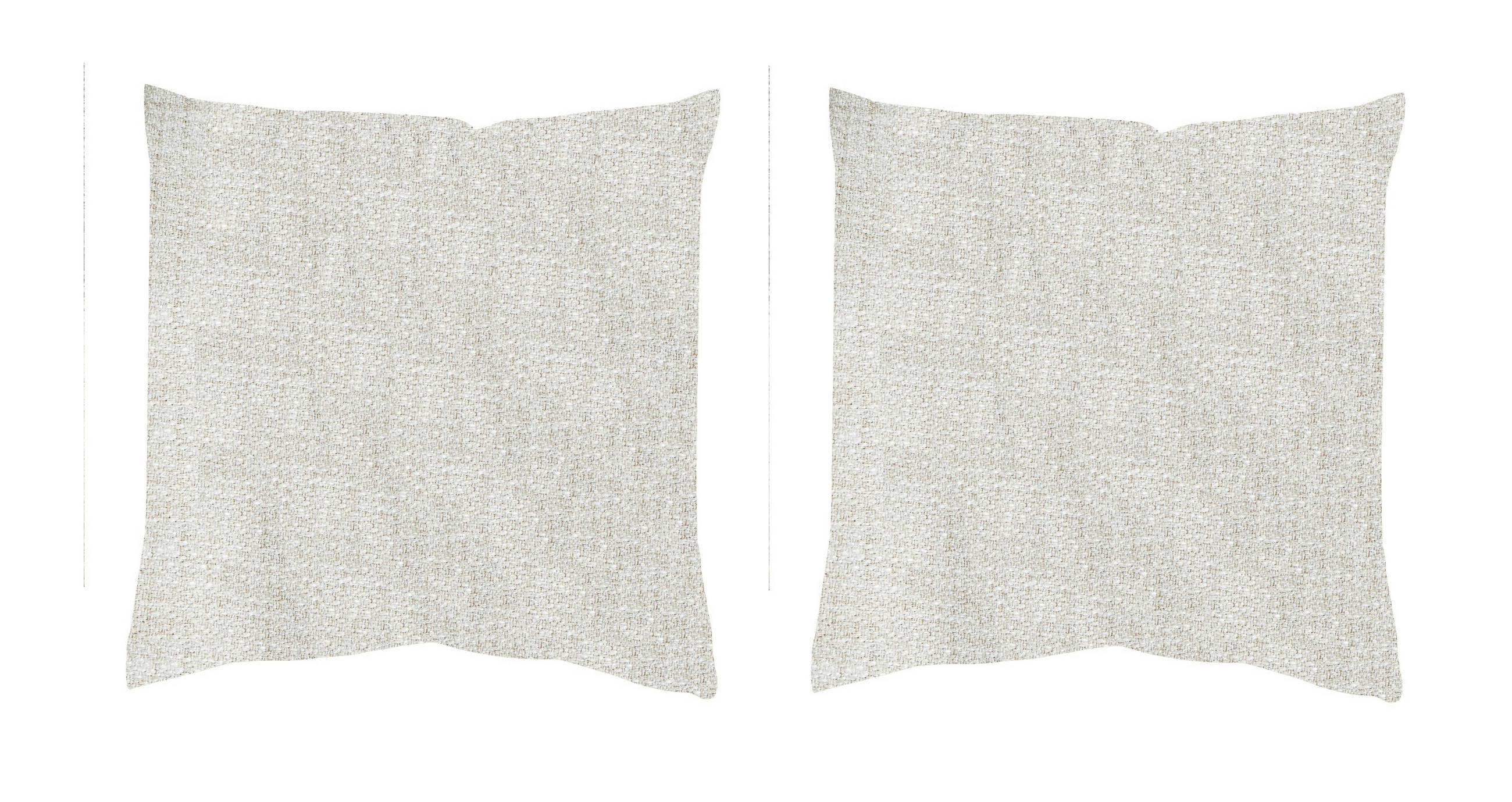 KISSENHÜLLEN-SET FJELLA 40/40 cm  - Beige, Basics, Textil (40/40cm)