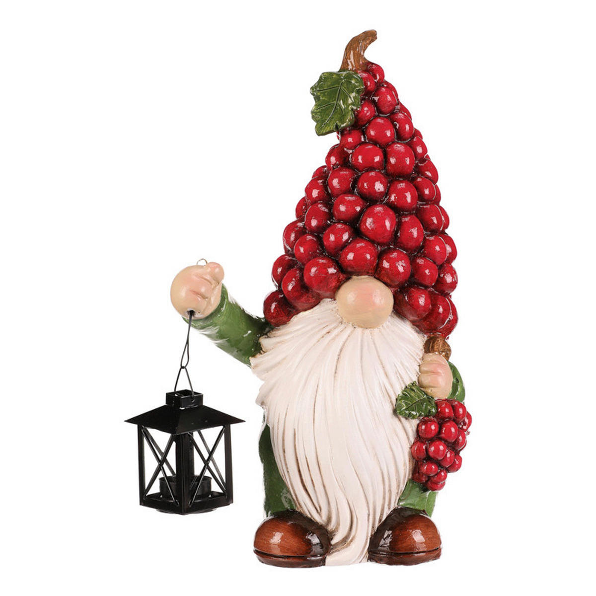 DEKORAČNÁ VÍLA - červená, Basics, keramika (24/43/17cm)