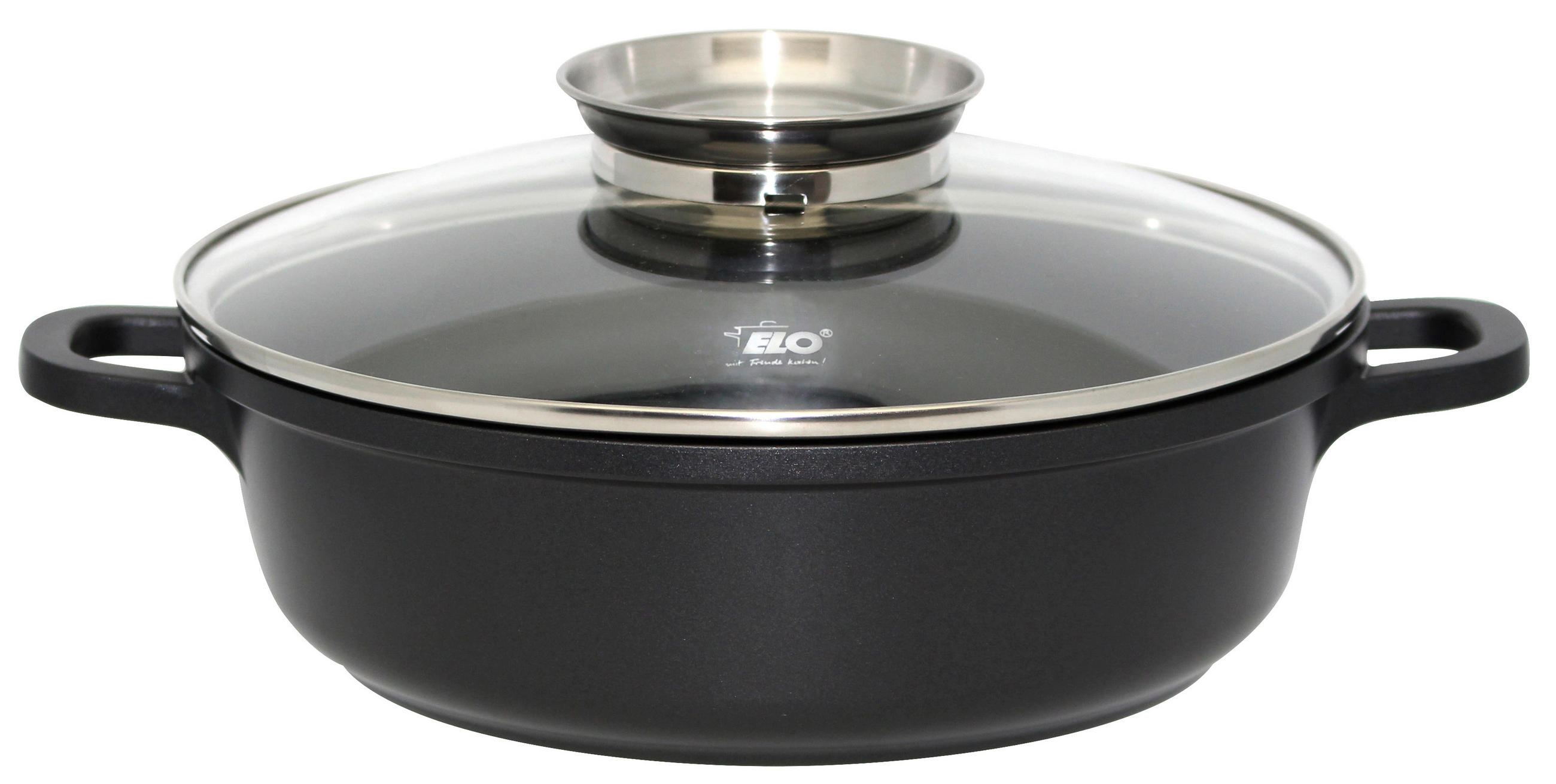 SERVIERPFANNE ELO Alucast Servierpfanne 24 cm  - Basics, Metall (24cm) - ELO
