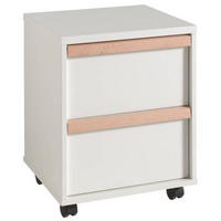 ROLLCONTAINER 48,1/60/44 cm  - Buchefarben/Weiß, MODERN, Holz/Holzwerkstoff (48,1/60/44cm) - MID.YOU