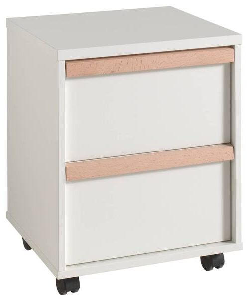 Vipack Rollcontainer Weiß 48.1x60x44 cm