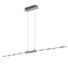 LED-HÄNGELEUCHTE - Chromfarben, Design, Metall (149,0/150,0/8,0cm) LED-HÄNGELEUCHTE - Chromfarben, Design, Metall (149,0/150,0/8,0cm)