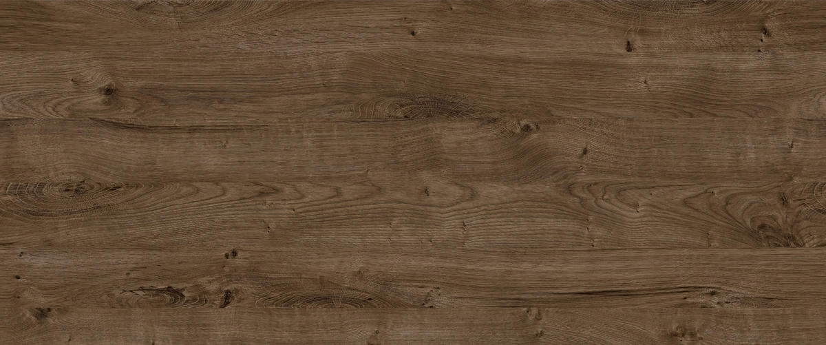 KÜCHENBLOCK 280 cm   in Weiß  - Eichefarben/Schwarz, Trend, Holzwerkstoff/Metall (280cm) - Impuls