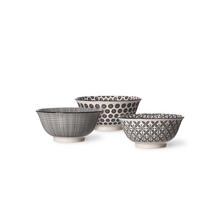SADA MÍS porcelán keramika 17,5 cm - čierna/biela, Basics, keramika (17,5cm) - Ritzenhoff Breker
