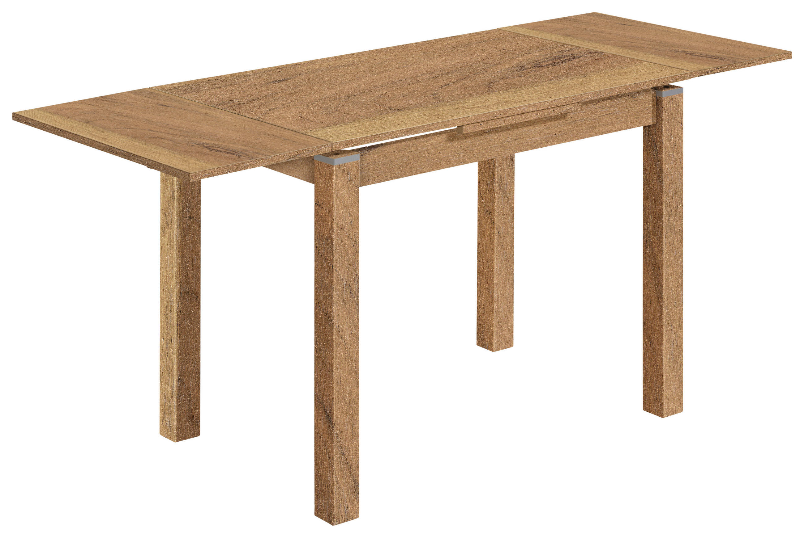 ESSTISCH Eichefarben rechteckig  ausziehbar, Variantenauswahl  - Eichefarben, KONVENTIONELL, Holzwerkstoff (90-150/60/76cm) - Valdera