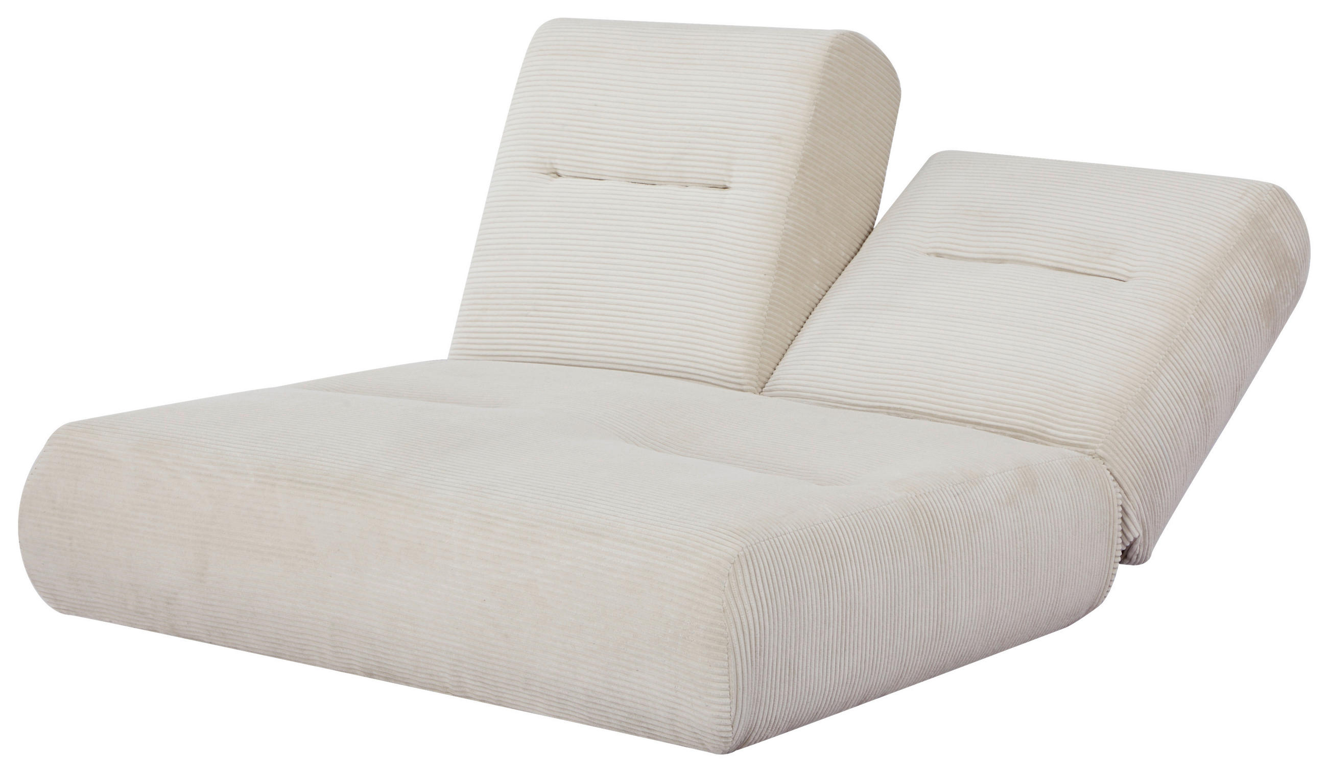 BÄDDSOFFA i manchester beige  - beige, Design, textil (159/88/160cm) - Livetastic