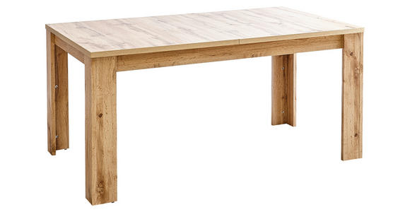 ESSTISCH Eichefarben rechteckig  ausziehbar  - Eichefarben, KONVENTIONELL, Holzwerkstoff (160-240/90/76cm) - Hom`in