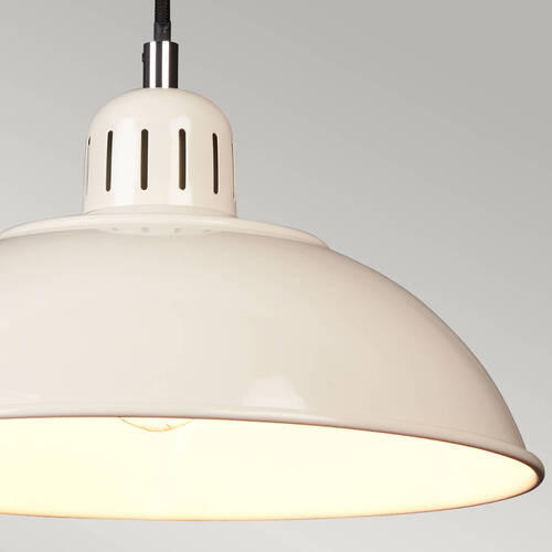 VISEČA SVETILKA  Elstead Franklin      30/29.9 cm      E27 - krem barve, Design, kovina (30/29.9cm) - Elstead Lighting