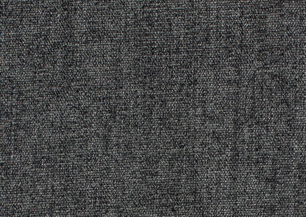 SAROKKANAPÉ textil sötétszürke  - fekete/sötétszürke, Design, textil/fém (252/191cm) - Dieter Knoll